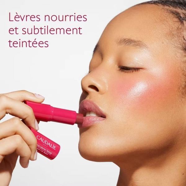 Caudalie Vinothérapist Baume à Lèvres Teinté 4,5g - Nourrit et sublime lèvres et joues