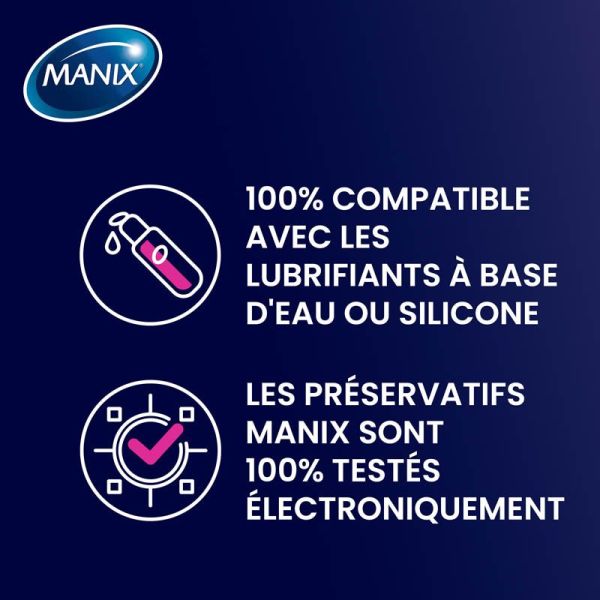Manix Xtra Pleasure Double Extase - 12 Préservatifs