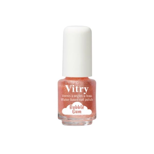 Vitry Vernis à Ongles à l'Eau pour Enfants Bubble Gum - 4ml