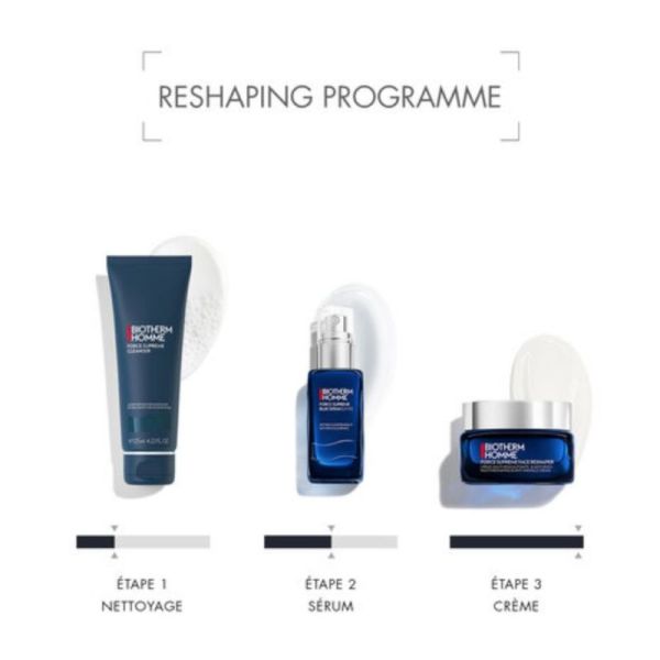Biotherm Homme Force Supreme Face Reshaper Cream - Amélioration de la fermeté et action anti-rides globale