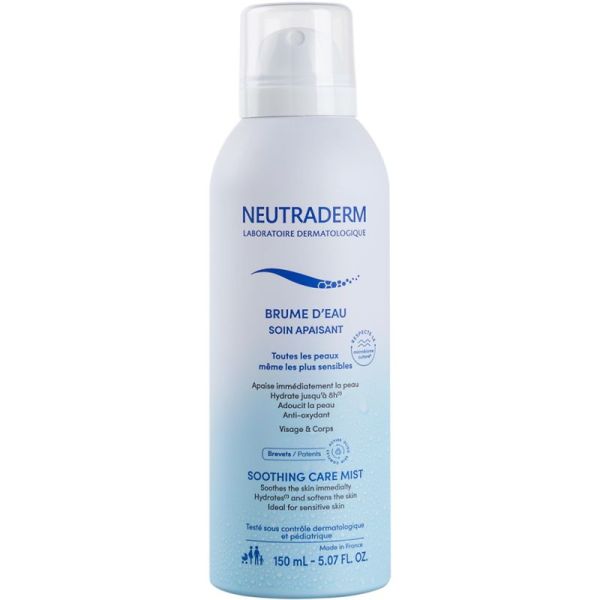 Neutraderm Brume d'Eau Soin Apaisant 150ml – Hydratation et minéraux