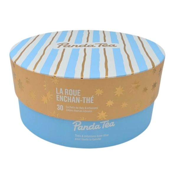 Panda Tea La Roue Enchan-Thé 30 sachets - Assortiment de thés et infusions