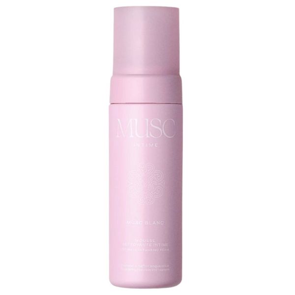 Musc Intime Musc Blanc Mousse Nettoyante Intime 150ml – Douceur et fraîcheur intime