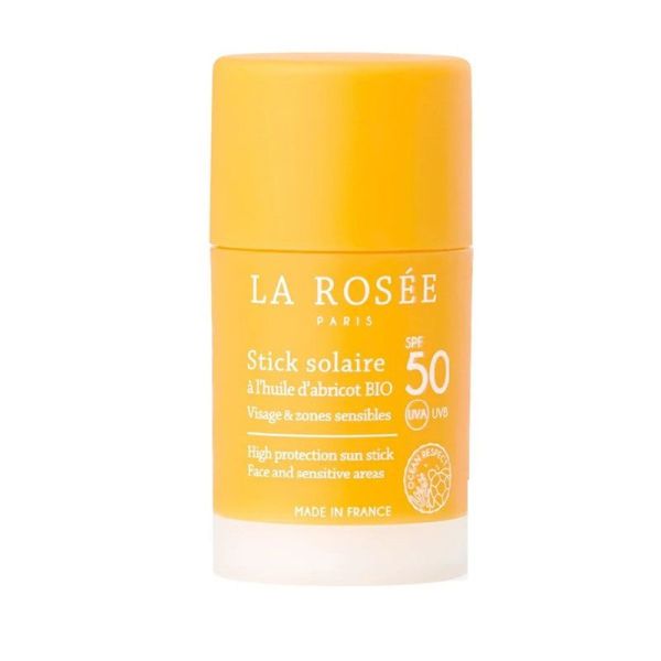 La Rosée Stick Solaire à l'Huile d'Abricot Bio SPF50 15ml