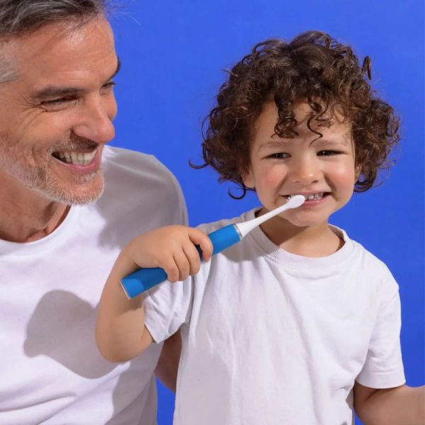 Myvariations Kids Brosse À Dents Électrique Enfant - De 3 à 12 ans - Couleur Bleu - 1 unité