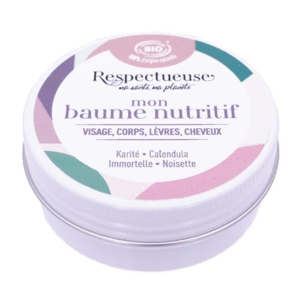 Respectueuse Baume Nutritif Multi-Usages Bio - 30g