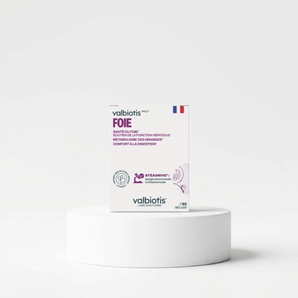 Valbiotis Pro® Foie 90 gélules - Santé hépatique et digestion