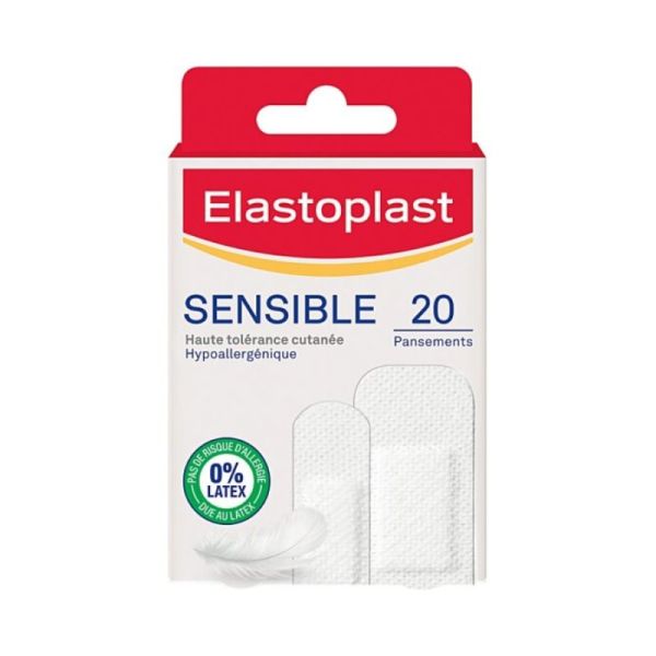 Elastoplast Sensible 20 Pansements - 2 formats