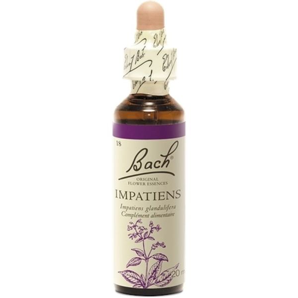 Fleurs de Bach Impatiens 20ml – Patience et calme intérieur
