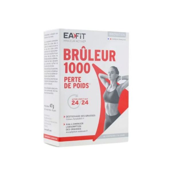 Eafit Brûleur 1000 Perte de Poids 60 comprimés