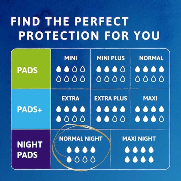 Tena Discreet Normal Night - 10 protections