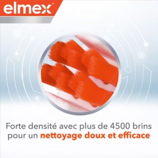 Elmex Brosse à Dents Professional Précision Interdentaire Souple - Pack de 2 - Nettoyage interdentaire précis et douceur