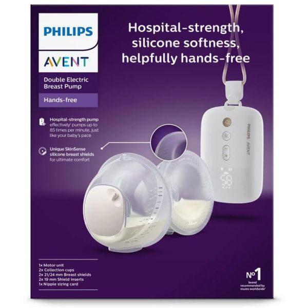 Philips Avent Tire-Lait Mains Libres Double Blanc – Confort et efficacité