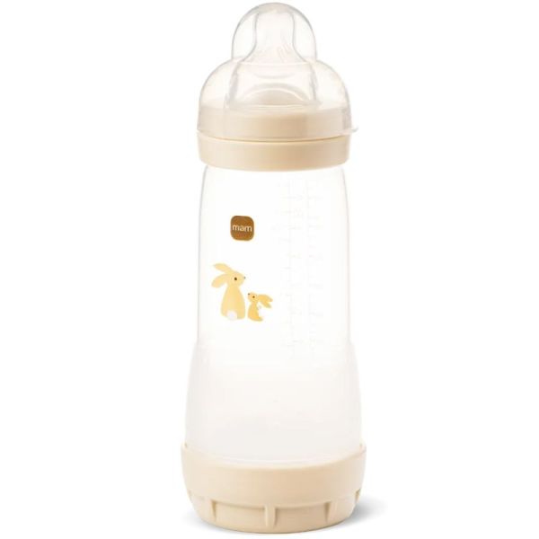 MAM Biberon Easy Start Anti-colique 320ml 4+ mois Sable – Réduction des coliques
