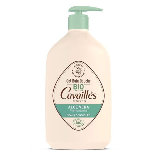 Rogé Cavaillès Gel Bain Douche Aloé Vera Bio 1 litre