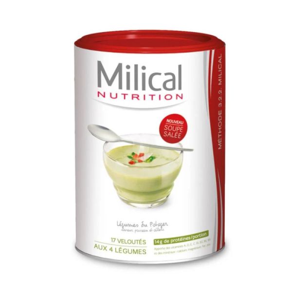 Milical Velouté 4 Légumes Hyperprotéiné - 17 portions