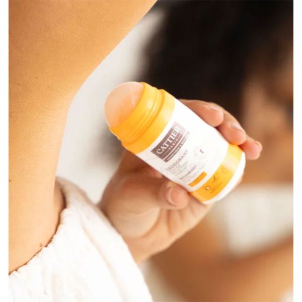 Cattier Déodorant fraîcheur 24h Parfum Orange Bergamote - Fraîcheur naturelle et confort