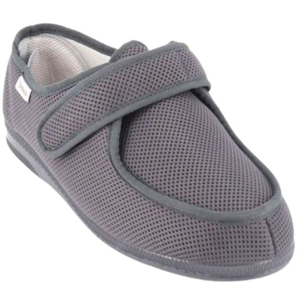 Gibaud CHUT Santorin Gris - Chaussures Confort Mixte Pieds Déformés