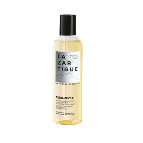 Lazartigue Shampooing Extra-Gentle 200 ml - Usage Fréquent - Nettoie en douceur et respecte le cuir chevelu
