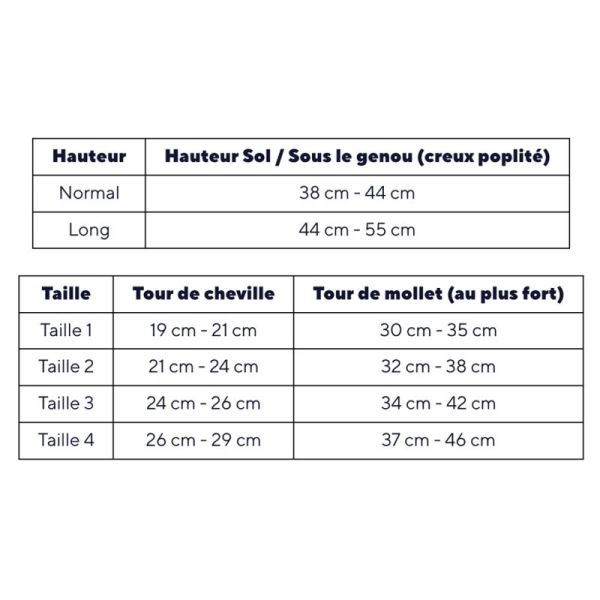 Thuasne Venoflex Élégance Chaussettes de Contention Classe 2 Long – Élégance et confort
