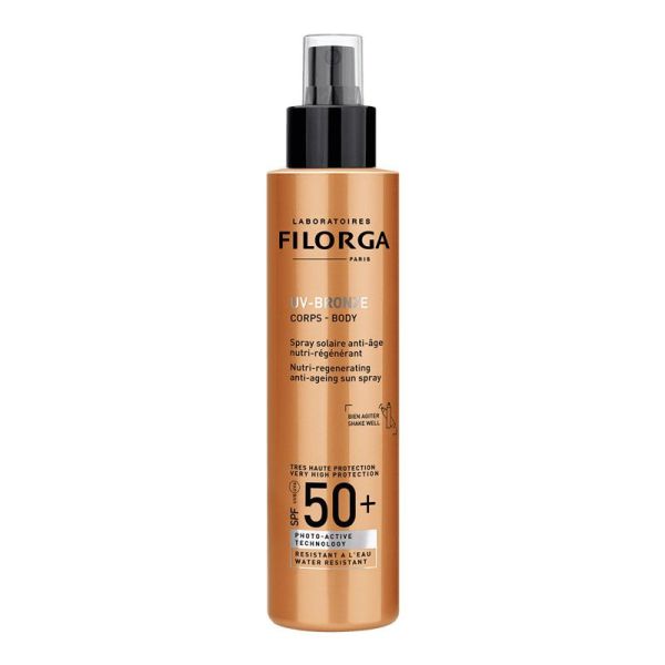 Filorga UV-Bronze Corps Spray Solaire Anti-Âge Nutri-Régénérant SPF 50+ 150 ml