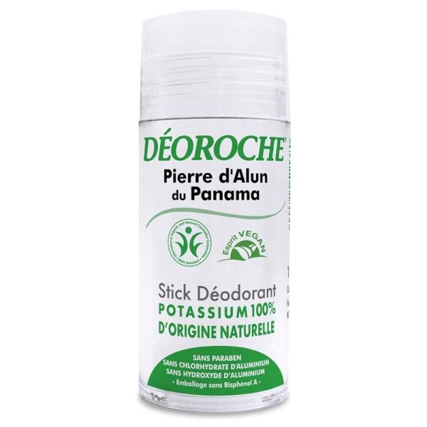 Déoroche Stick Déodorant 100% Naturel Vert 24h - 100g