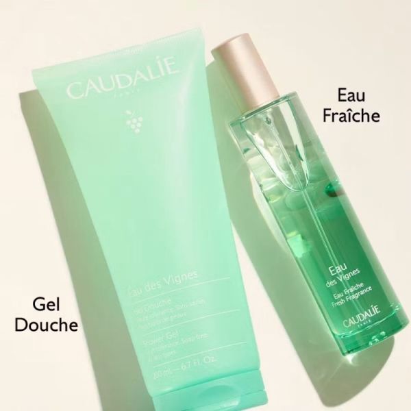 Caudalie Gel Douche Eau des Vignes 200 ml - Fraîcheur pétillante et douceur