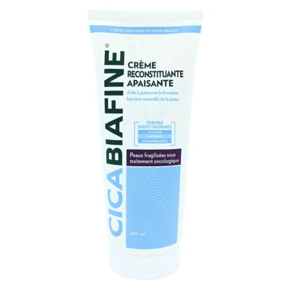 CicaBiafine Crème Reconstituante Apaisante 200ml - Peaux fragilisées et sous traitement oncologique