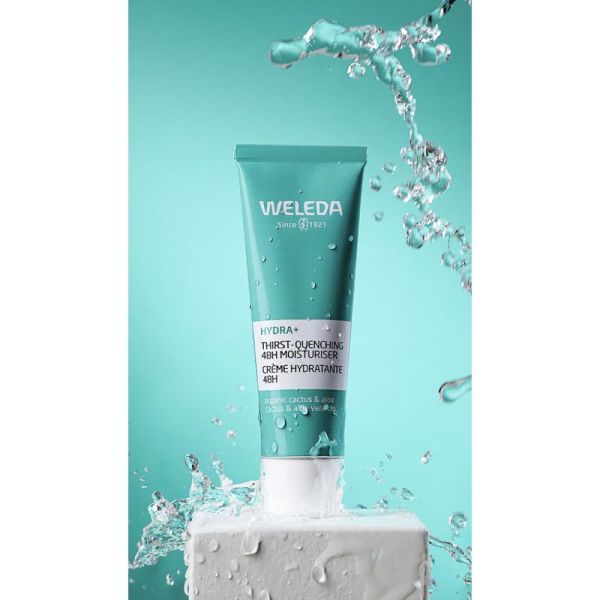 Weleda Crème Hydratante 48H Cactus & Aloe Vera 30ml – Hydratation et éclat