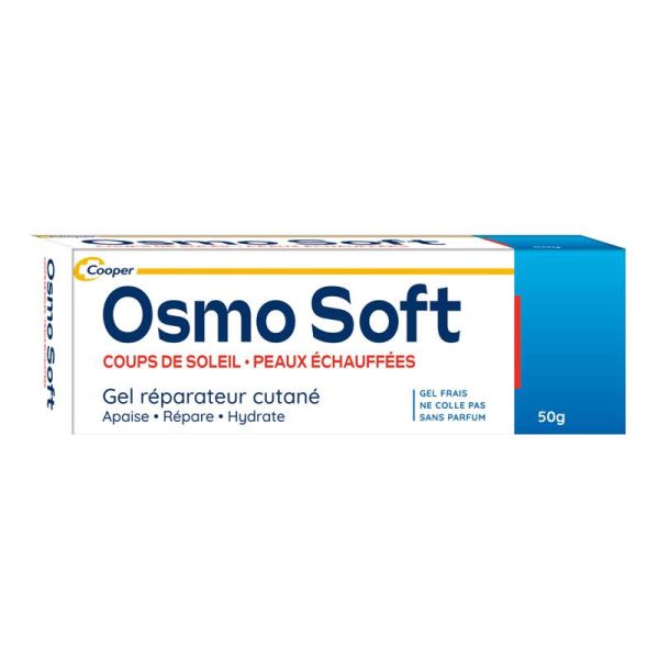 OsmoSoft Brûlures et Coups de Soleil Gel - 50g - Apaisant, hydratant et réparateur après-soleil