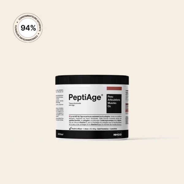 NHCO PeptiAge Poudre à Diluer 231g - Complément alimentaire, anti-âge global peau, muscles et os