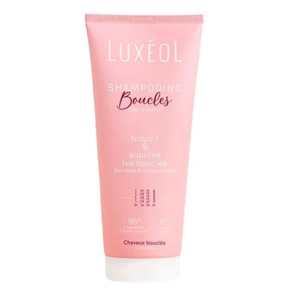 Luxéol Shampooing Boucles - 200ml - Hydratation et définition pour des boucles pleines de vitalité