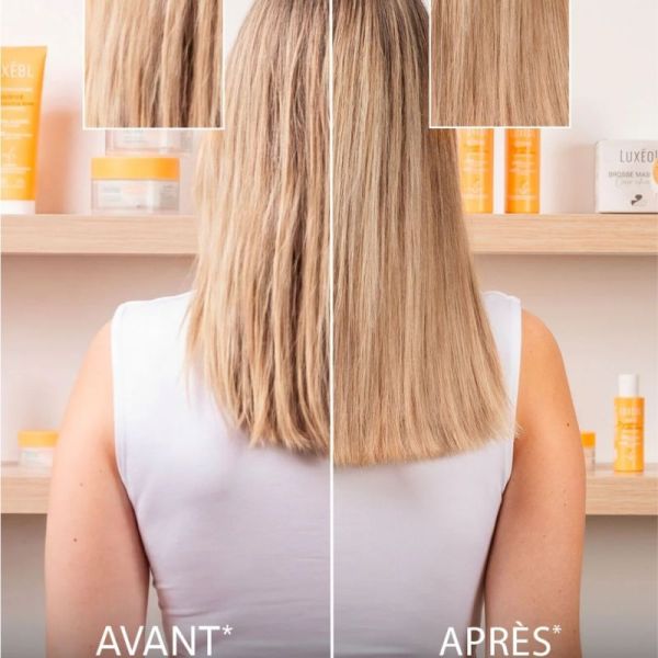 Luxéol Sérum Réparateur Moléculaire Flacon 100 ml  - Répare en profondeur, reconstruit et redonne force aux cheveux très abîmés