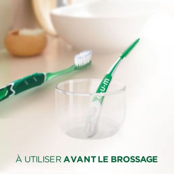 GUM Soft-Picks Pro Small Bâtonnets interdentaires 100 unités - Nettoyage interdentaire doux et efficace