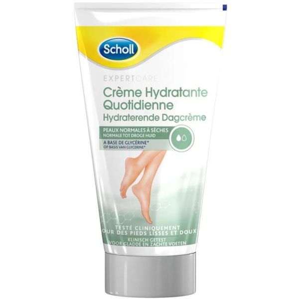 Scholl ExpertCare Crème Hydratante Quotidienne 150ml – Hydratation et douceur