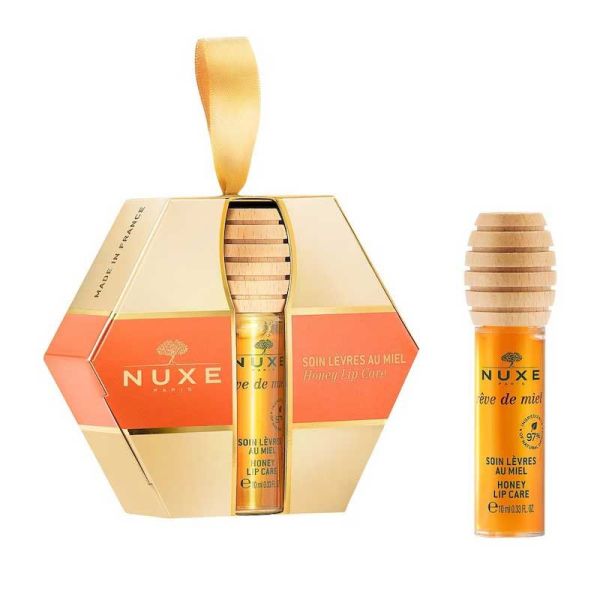 Nuxe Rêve de Miel Coffret Soin Lèvres au Miel - 10 ml - Coffret Noel 2024