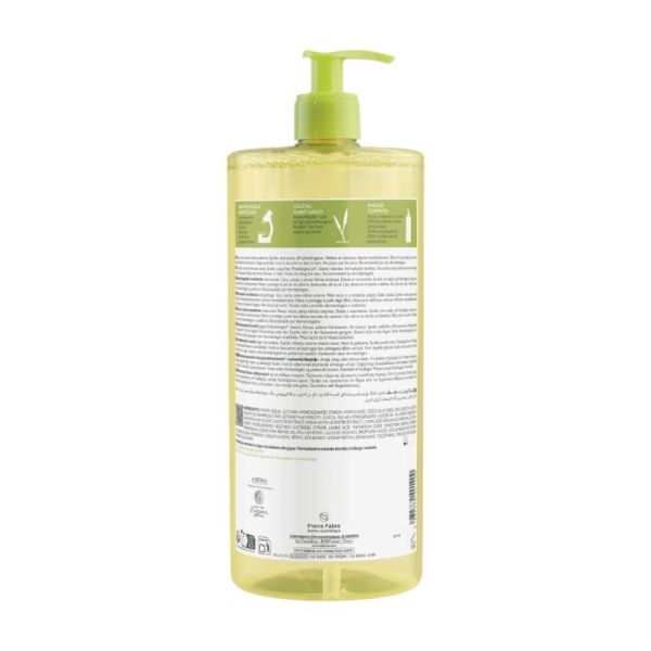 A-Derma Exomega Control Huile Lavante Émolliente 1L – nettoyage apaisant anti-grattage