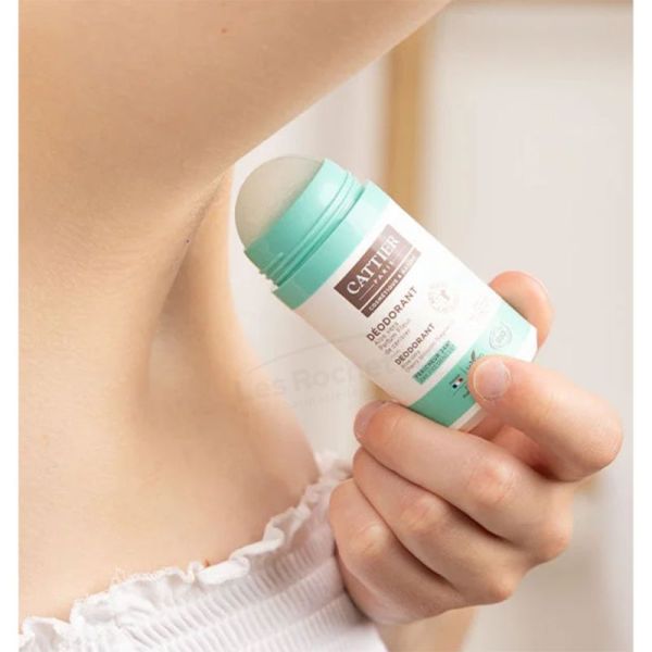 Cattier Déodorant fraîcheur 24h Parfum Fleur de cerisier - Protection douce et parfum floral