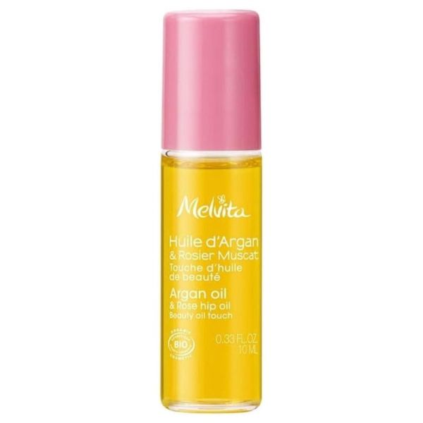 Melvita Huile Végétale d’Argan Bio Parfumée à la Rose - Roll-On 10ml