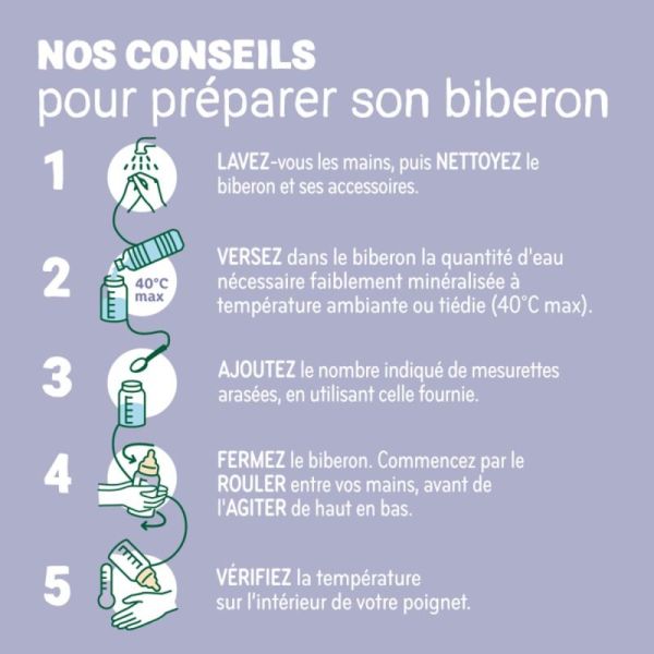 Babybio Caprea 1 (0 à 6 mois) Lait pour nourrissons au lait de chèvre bio