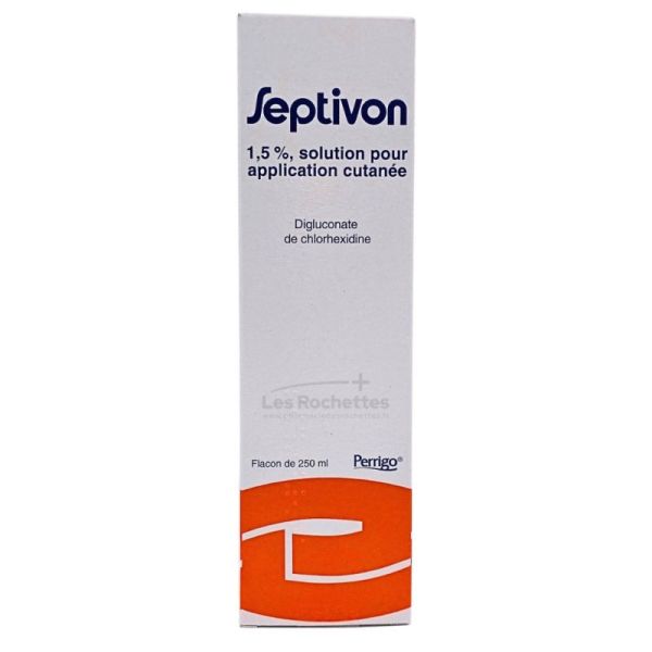 Septivon 1,5% Solution Pour Application Cutanée Flacon de 250 ml