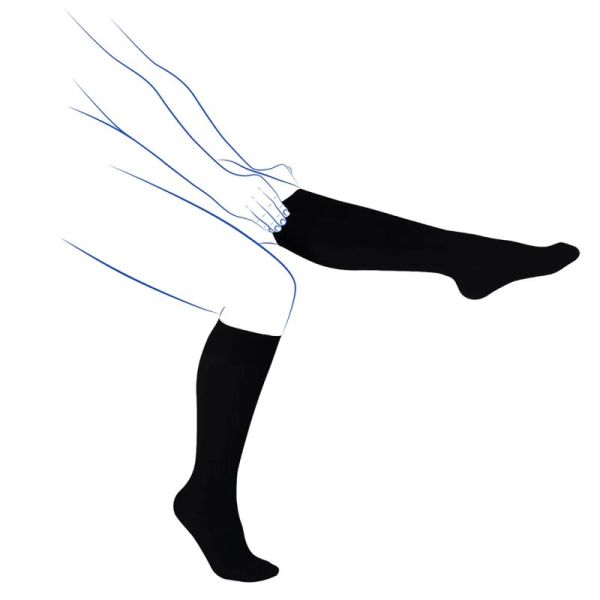 Thuasne Venoflex Fast Coton Chaussettes de Contention Femme Classe 3 Normal – Fibre naturelle et confort
