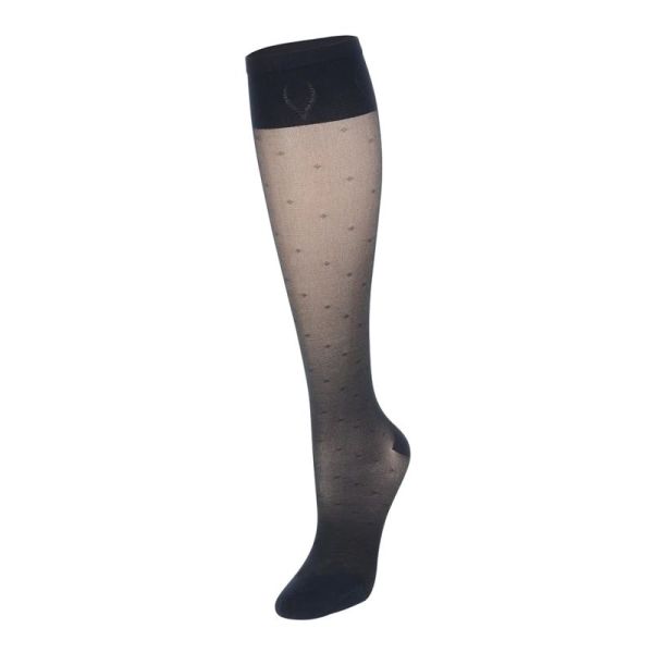 Thuasne Venoflex Incognito Absolu Plumetis Chaussettes de Contention Femme Classe 2 Long – Finesse et élégance
