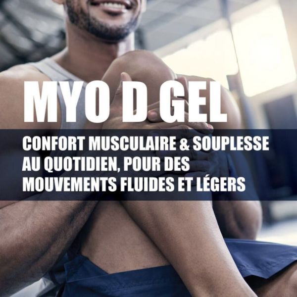 Eric Favre Myo D Gel de Massage 100ml – Décontractant muscles et articulations