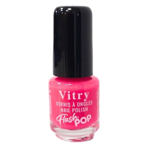 Vitry Vernis Flash Pop - Fuschia - 4 ml