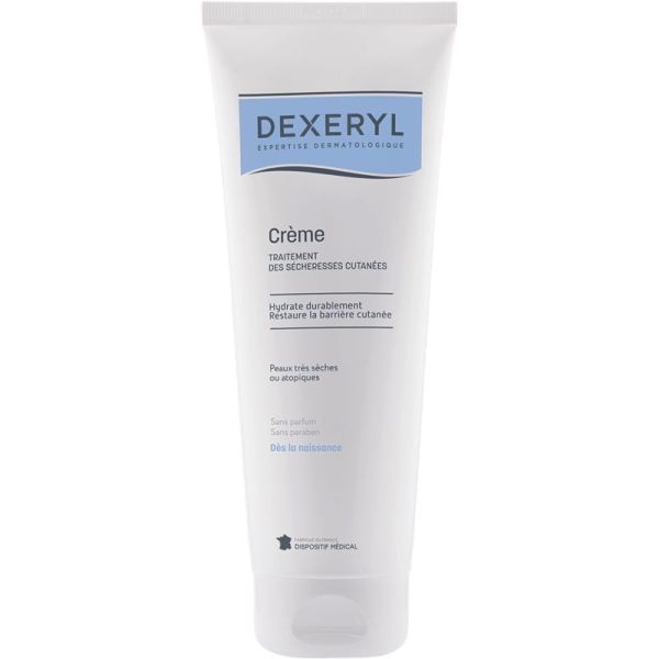 Dexeryl Crème Sécheresses Cutanées 250g – Traitement des états de sécheresse