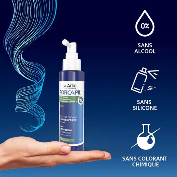 Arkopharma Forcapil Spray Anti chute Cheveux 125ml