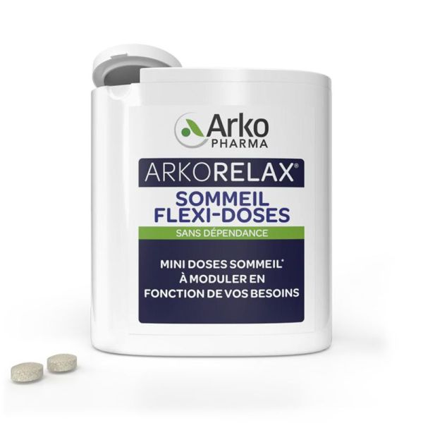 Arkopharma Arkorelax Sommeil Flexi-Doses - 60 Mini Comprimés Sublingaux