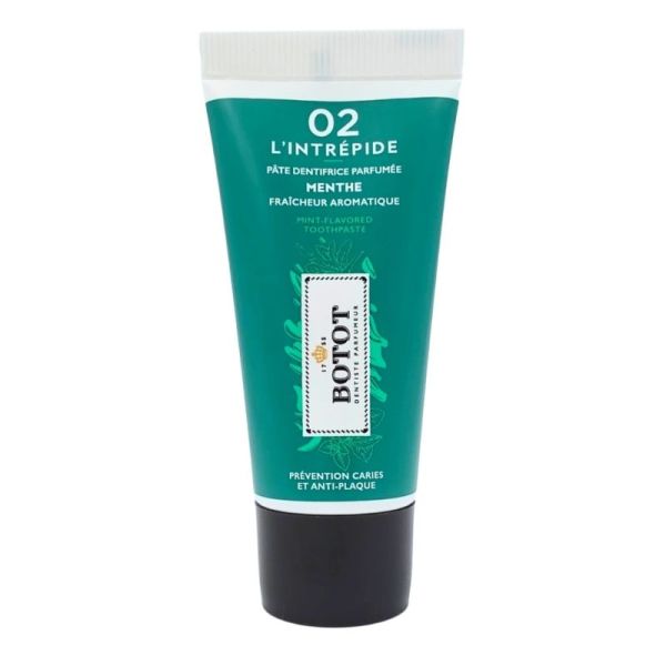 Botot 02 L'Intrépide Pâte dentifrice parfumée 25 ml - Menthe, prévention caries et anti-plaque