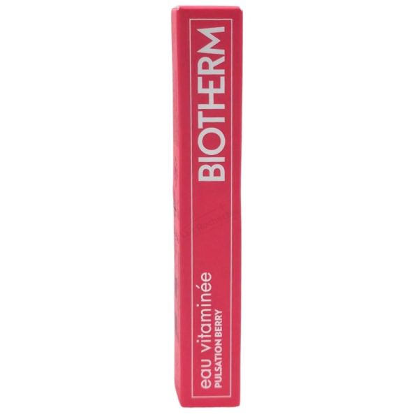 Biotherm Eau Vitaminée Eau de Toilette Pulsation Berry 10 ml – Brume corporelle fraîche, format voyage nomade
